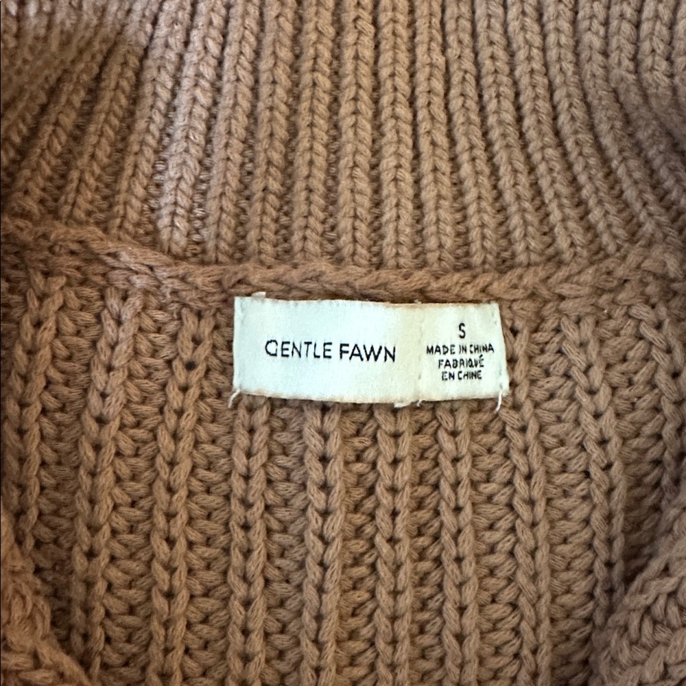 Gentle Fawn Tan Knit Sweater - Picture 2 of 6